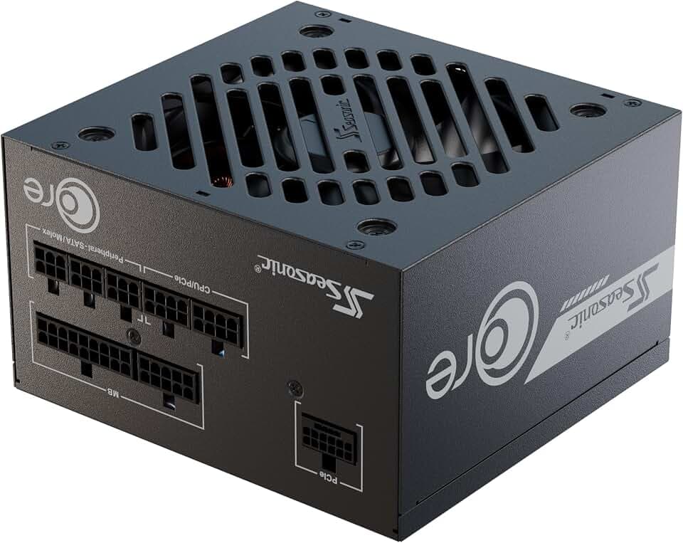 Seasonic CORE GX-650 V2 ATX 3.1, 80 Gold, Schwarz, Legierter Stahl, Tower