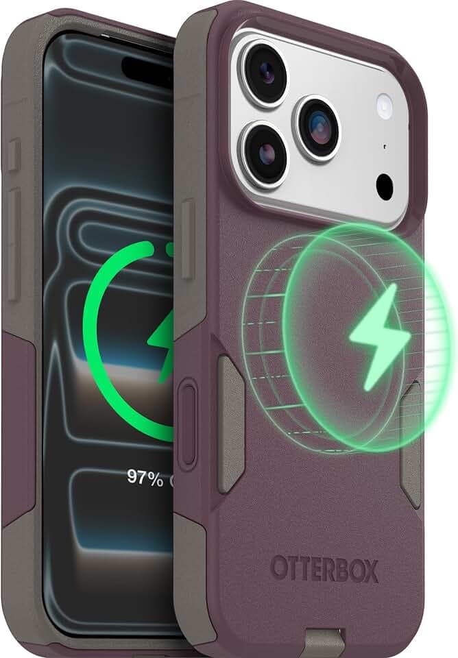 OtterBox iPhone 18/17 Pro Commuter MagSafe Case, Purpleish on Purpose