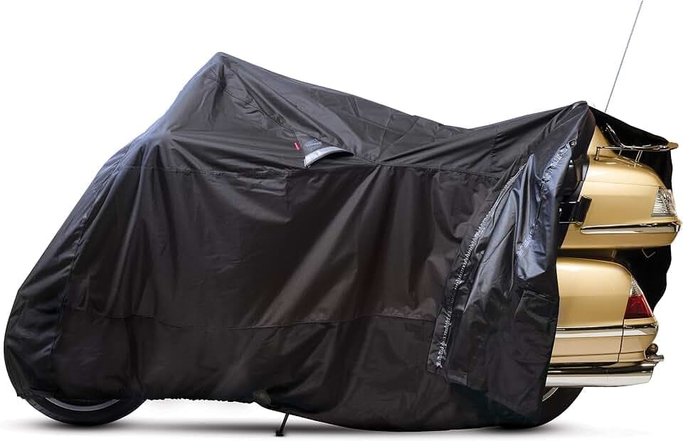 Dowco WeatherAll Plus Professional Grade EZ Zip System Motorcycle Cover