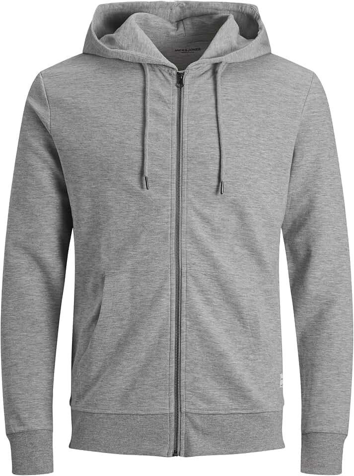 JACK & JONES Male Kapuzenjacke Einfarbig Kapuzenjacke