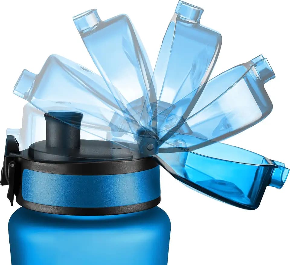 My Vesperbox - Ersatz-Deckel Trinkflasche - passend für Minny und Thermo Minny (Blau)