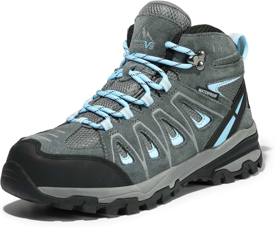 NORTIV 8 Women's Waterproof Hiking Boots Trekking