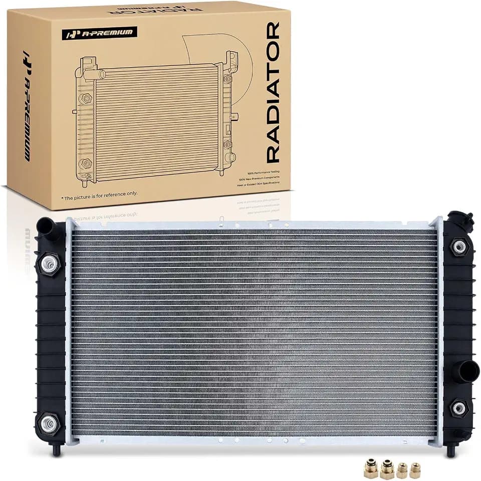 A-Premium Engine Coolant Radiator with Transmission Engine Oil Cooler