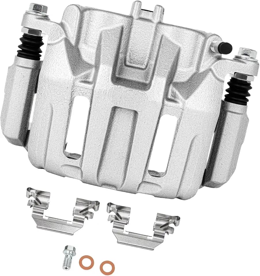cciyu Front Left Disc Brake Caliper Assembly With Bracket 19B2958