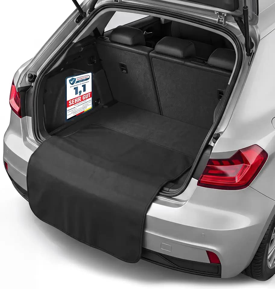 LIONSTRONG® Ladekantenschutz Auto [GEPOLSTERT & WASSERDICHT] - 100x73 cm