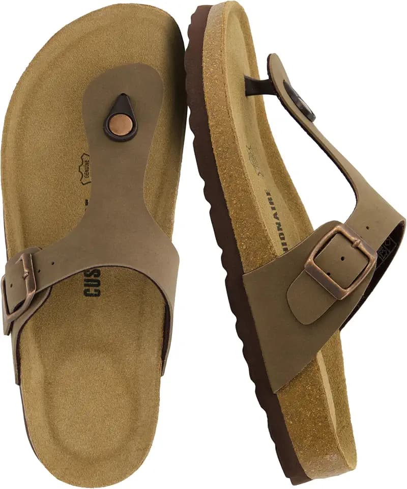 Leah Cork Footbed Thong Sandal