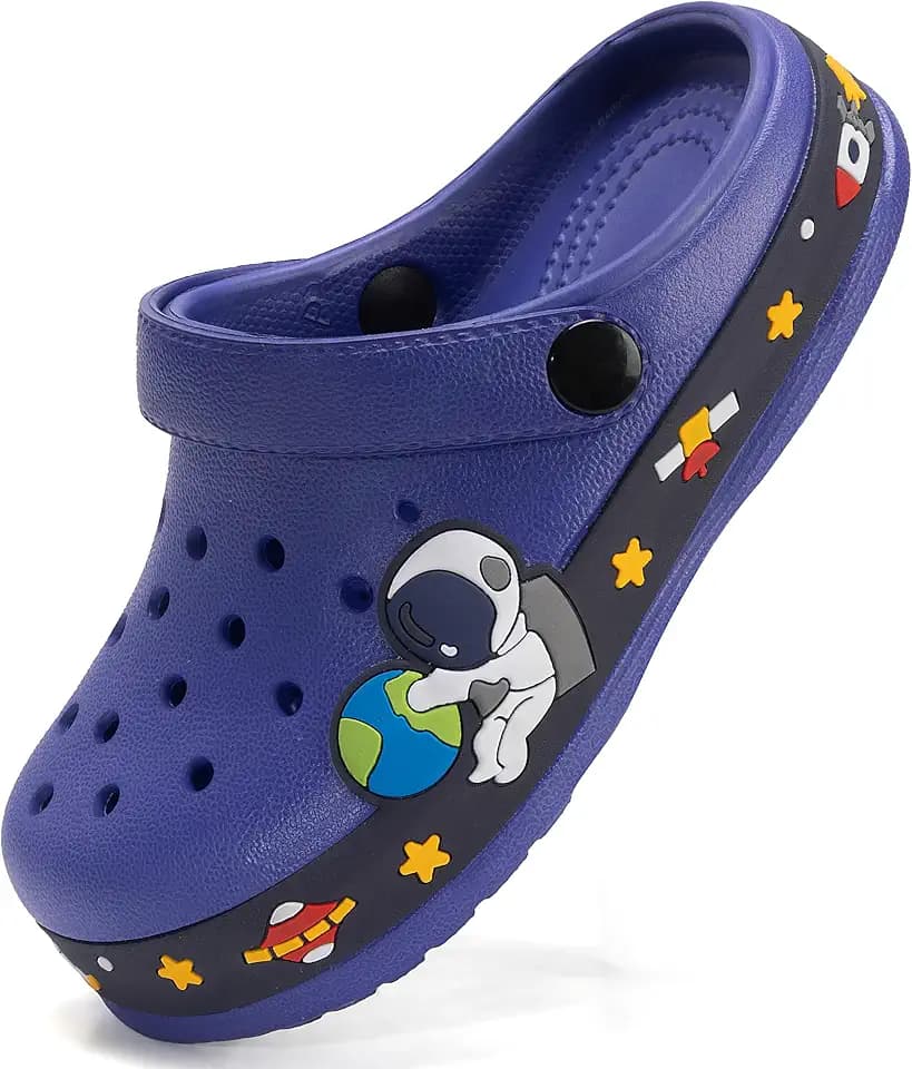 XPKWS Kids Clogs Girls Toddler Sandals Boys Garden Slides