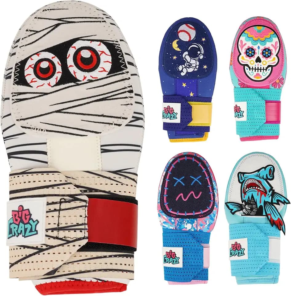 Big Crazy Sliding Mitt, Baseball Sliding Mitt for Youth Kid and Adult, Hand Protection for Left & Right Hands, Flexible Breathable Durable Sliding Mitts, Drippy Drip Accessory