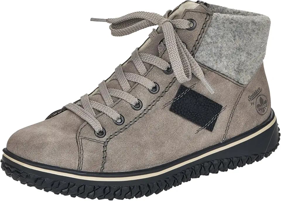 Rieker Z4230-40 Damen Sneaker high Synthetik grau grau