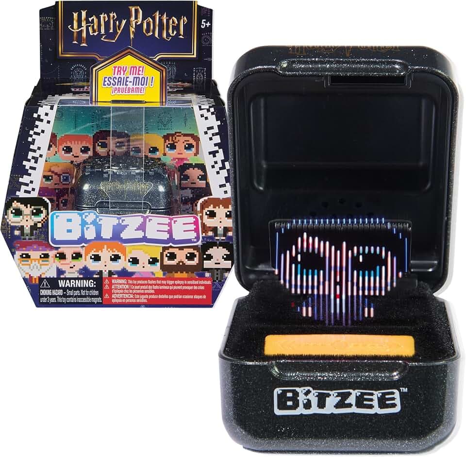Bitzee Harry Potter digitales interaktives Spielzeug, ab 5 Jahren | 20 Harry Potter Charaktere | Um Figuren kümmern | Charaktere freischalten | Filmszenen nachspielen | Reagiert auf Bewegung