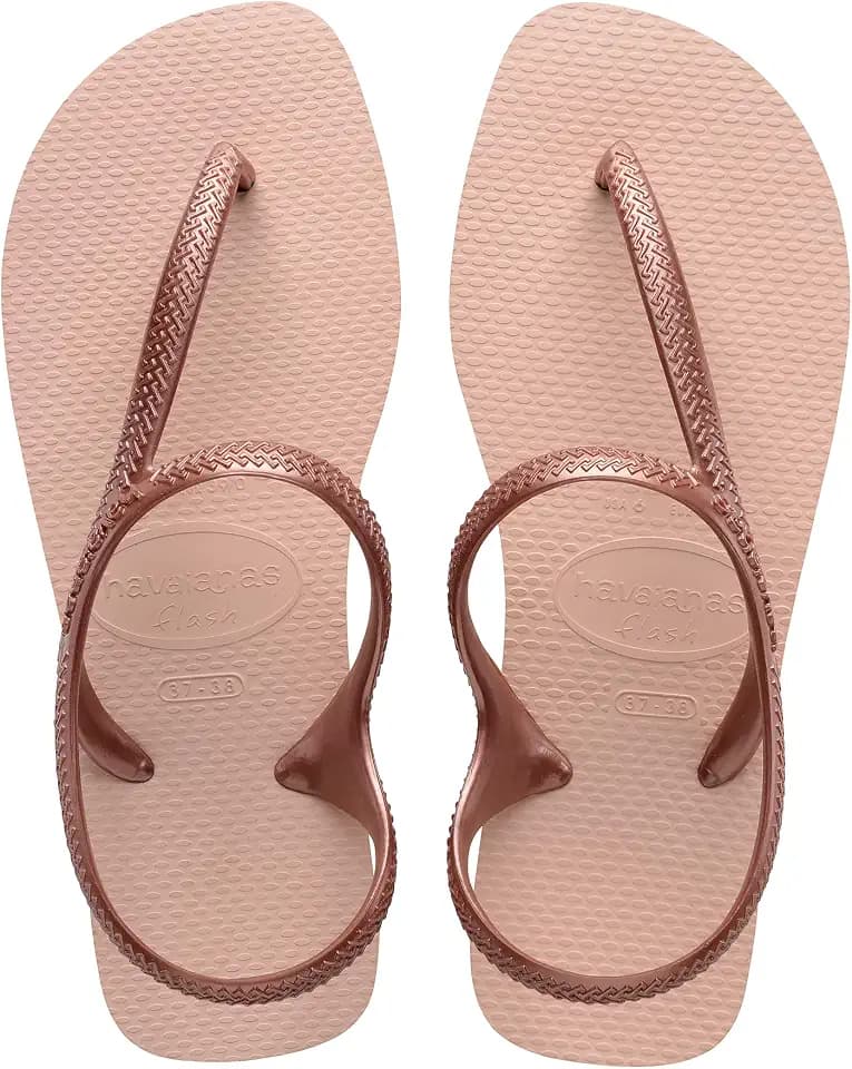 Havaianas - Flash Urban, Bequeme, stylische und vielseitige Sandalen, Knöchelverschluss, gekreuzte Metallic-Riemen, für Damen