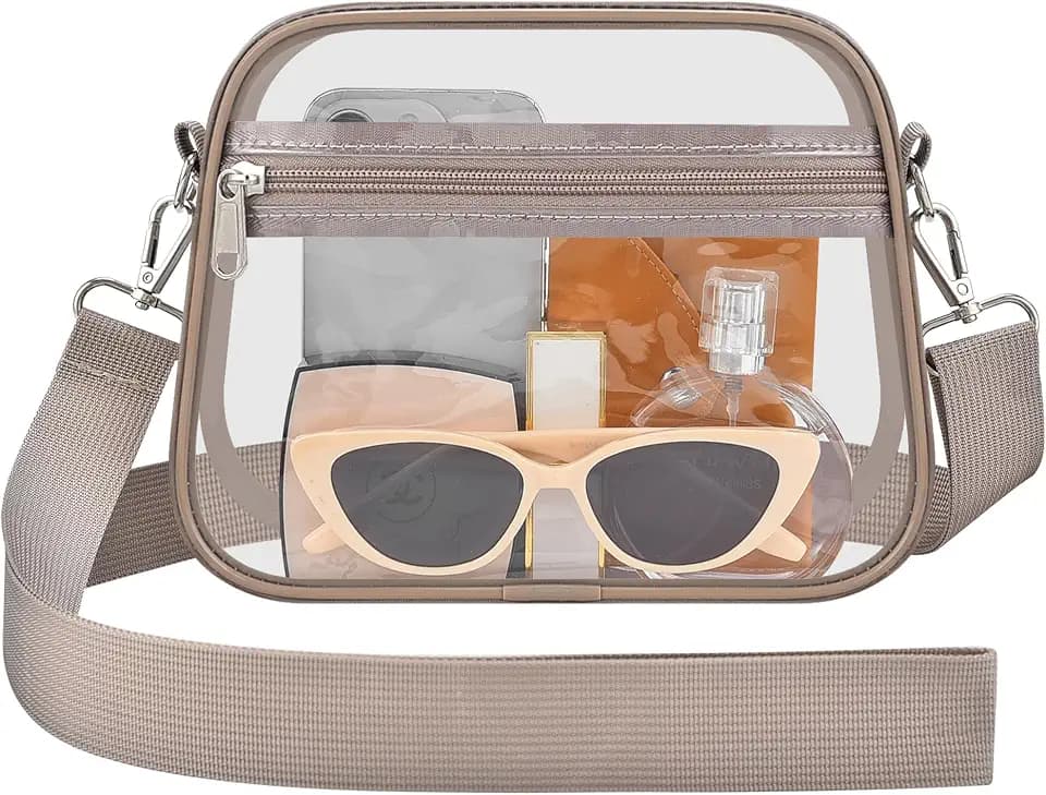 Clear Bag for Stadium Events Stadium Approved Women's Top-Handle Handbags