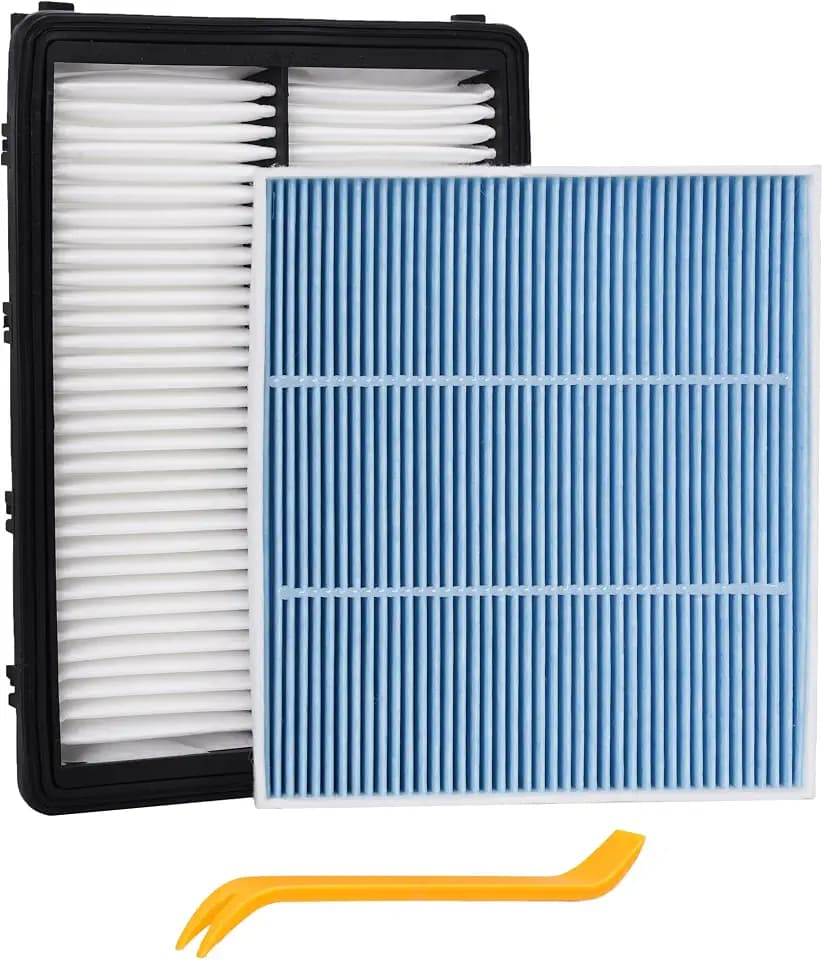 Engine Air Filter&Cabin Air Filter Combo Pack-Compatible with Kia Sorento L4-2.0L 2016-2018;L4-2.4L 2016-2020;V6-3.3L 2016-2020-CF12161&CA11943