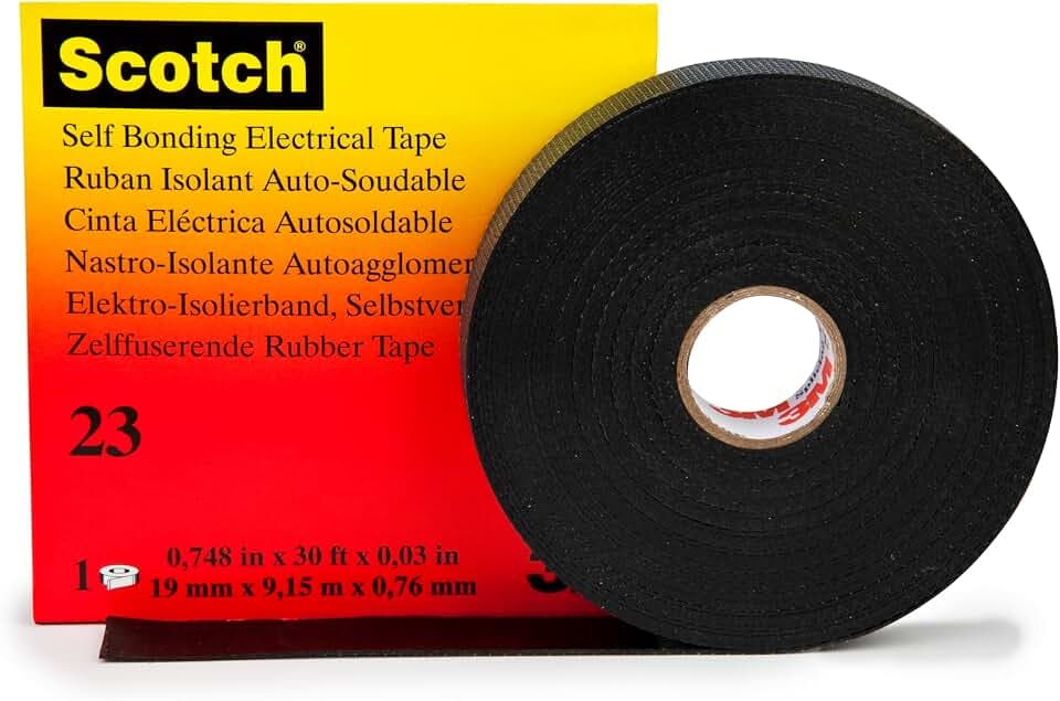 3M Scotch Band, Ethylen Propylen Kautschuk, 19 mm x 9.15 m, Schwarz