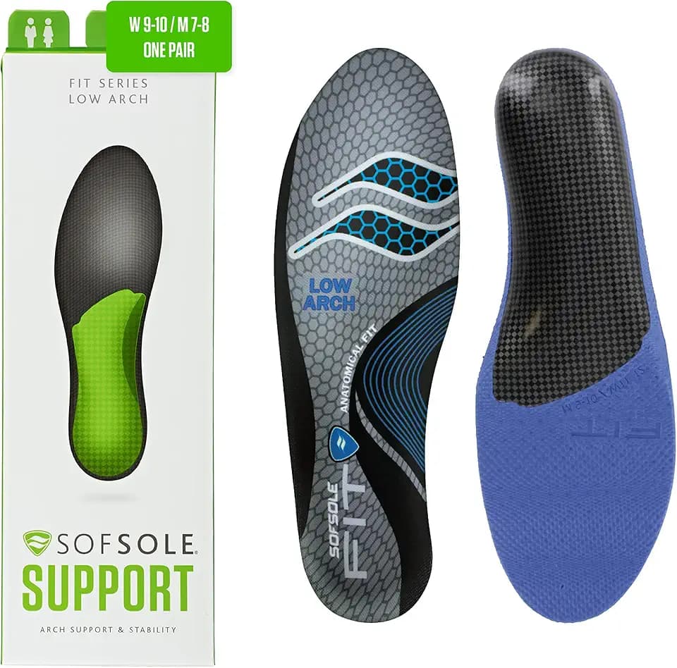 Sof Sole Insoles Unisex FIT Support Full-Length Foam Shoe Insert