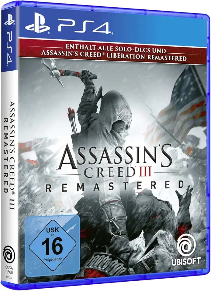 Assassin's Creed III Remastered - [PlayStation 4]