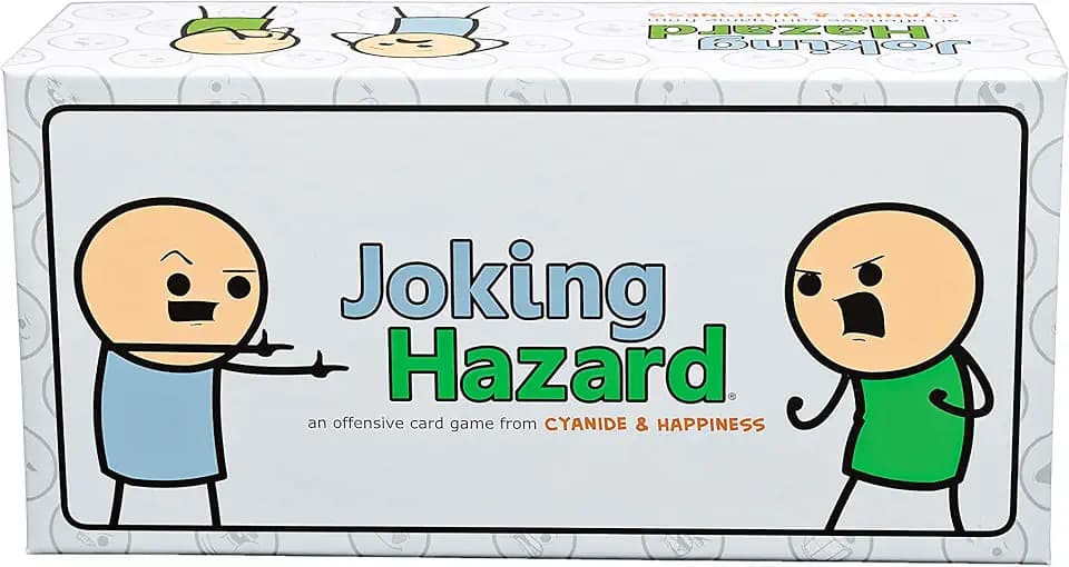 Joking Hazard von Cyanide & Happiness - Joking Hazard von Cyanide & Happiness - ein lustiges Comic-Aufbauspiel für 3-10 Spieler, ideal für Spieleabende