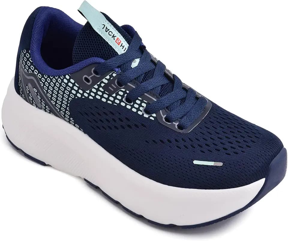 JACKSHIBO Wide Toe Box Shoes Women Orthopedic Plantar Fasciitis Sneakers