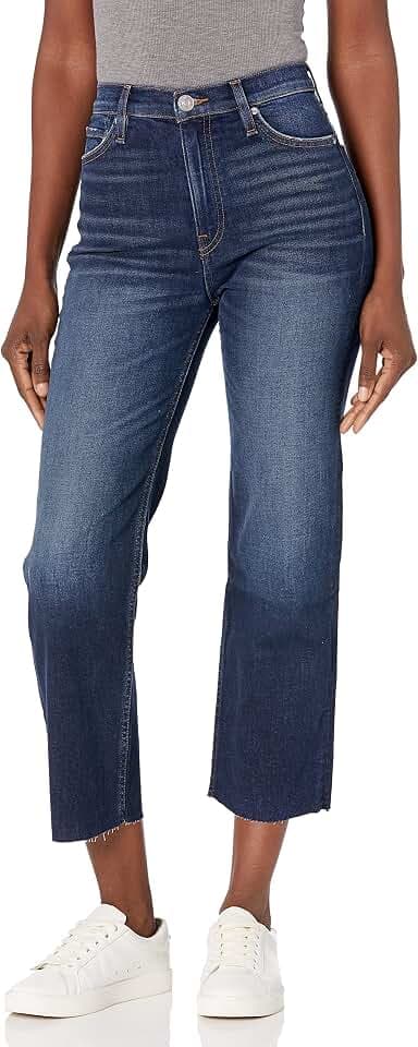 HUDSON Jeans Women's Rose High Rise, Wide Leg Ankle Jean, Dream Fantasy, 26