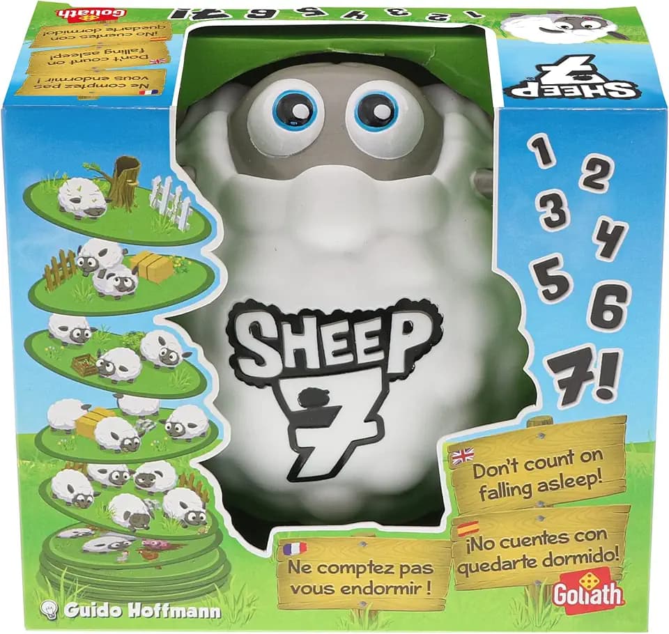 Goliath Sheep 7(französische Version), Kartenspiel ab 6 Jahren