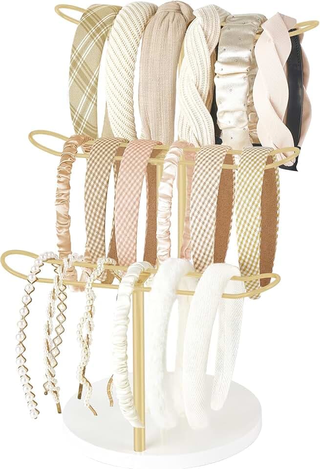 Dahey Headband Holder for Girls Hair Accessories Organizer Storage Hairband
