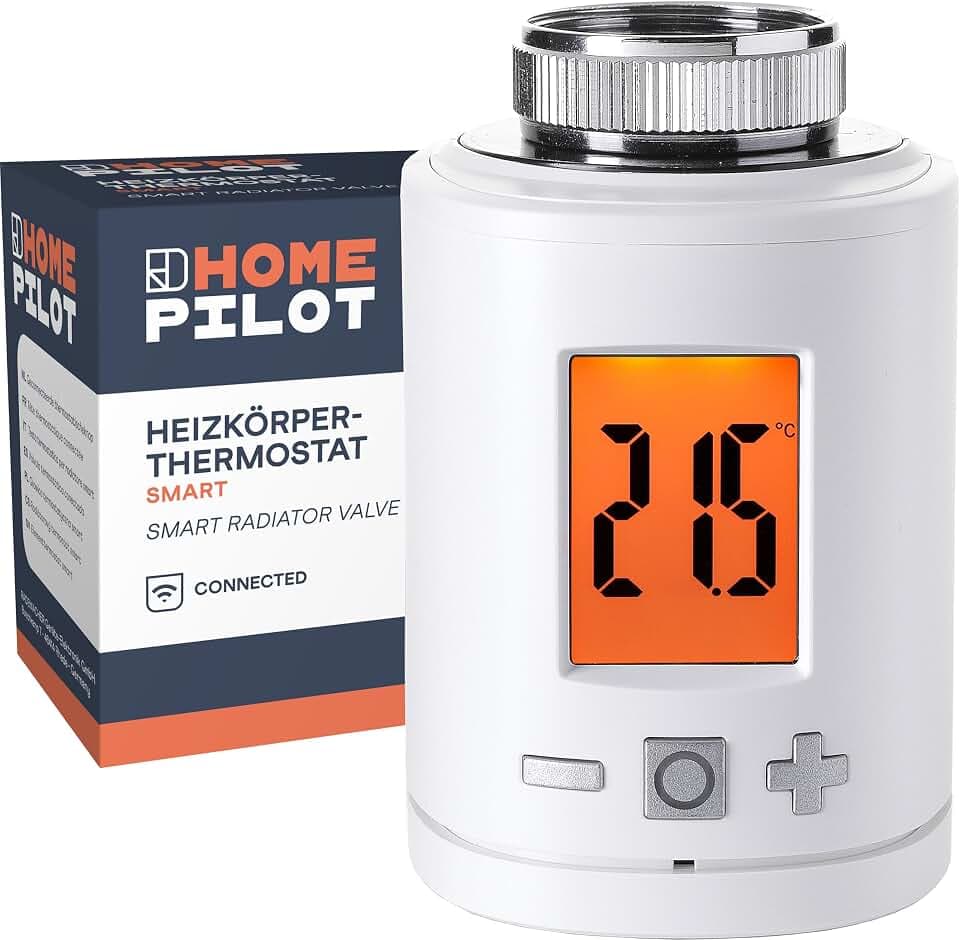 Home Pilot Heizkörper-Thermostat smart, digitales Funk-Thermostat