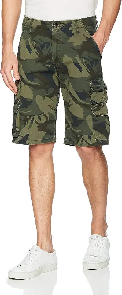 Wrangler Authentics Cargo-Shorts für Herren aus hochwertigem Twill