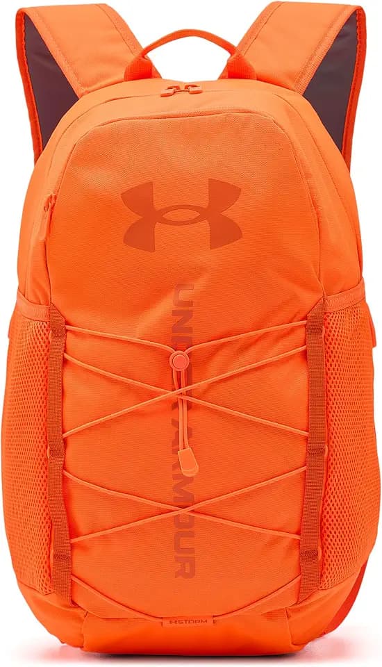 Under Armour Unisex Hustle Sport 6.0 Backpack, 825 ORANGE, OSFM