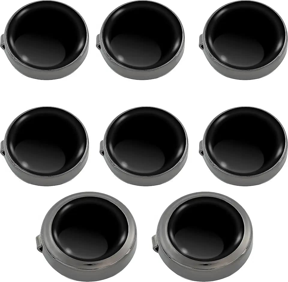 Mens Button Covers Tuxedo Shirt Cufflinks Alternative