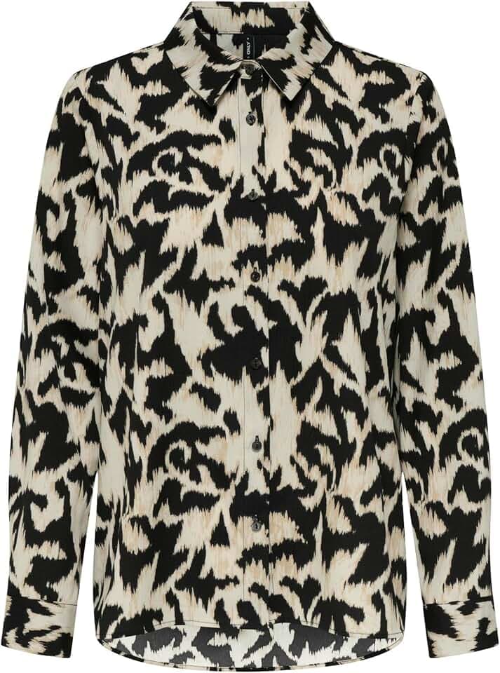 Onlnova Life Vis L/S New Grace Shirt