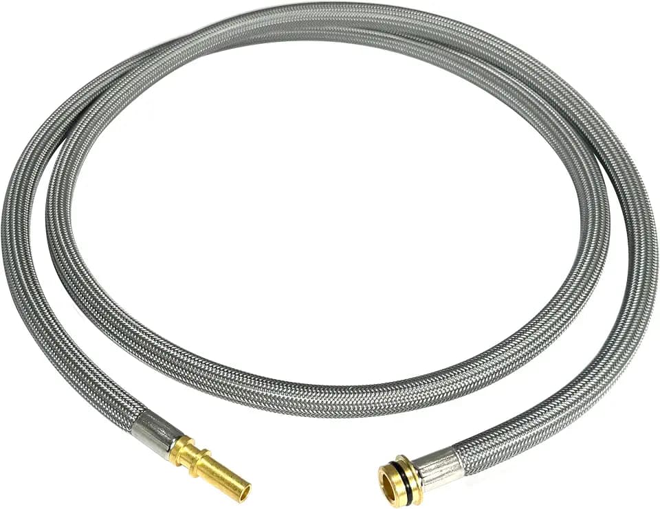 88624000 Kitchen Faucet Hose Replacement Part for Hansgrohe Pull Down Spray Hose 95507000 95506000, 59-inch Length by Awelife