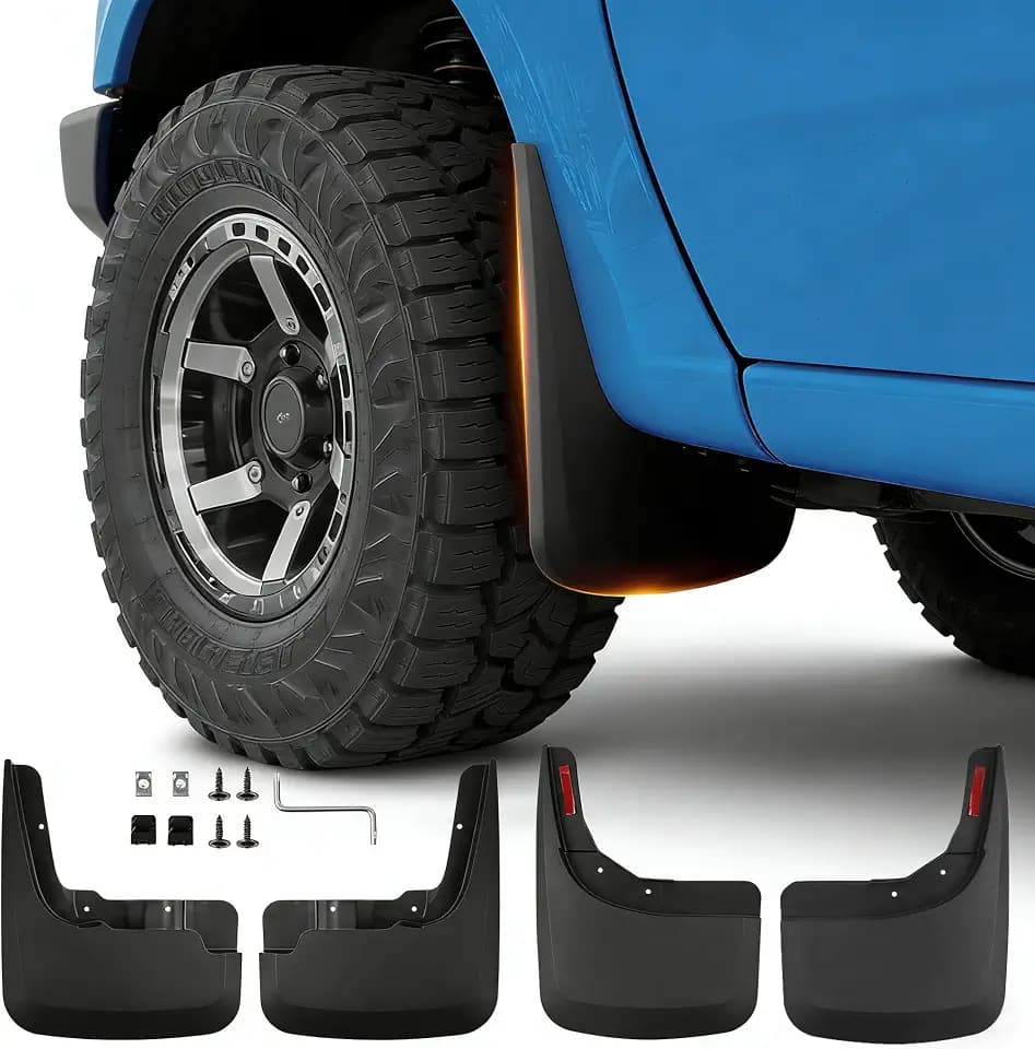Mud Flaps for 2019-2026 Chevy Silverado 1500（Not ZR2/LT/Custom Trail Boss）