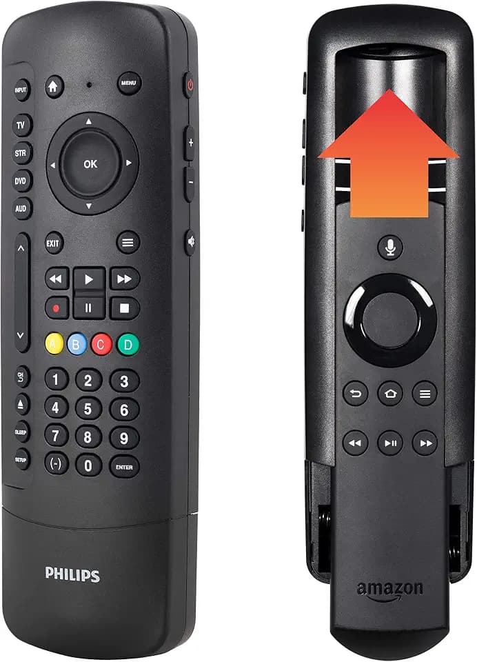 Philips Universal Companion Remote Control Flip & Slide Fire TV