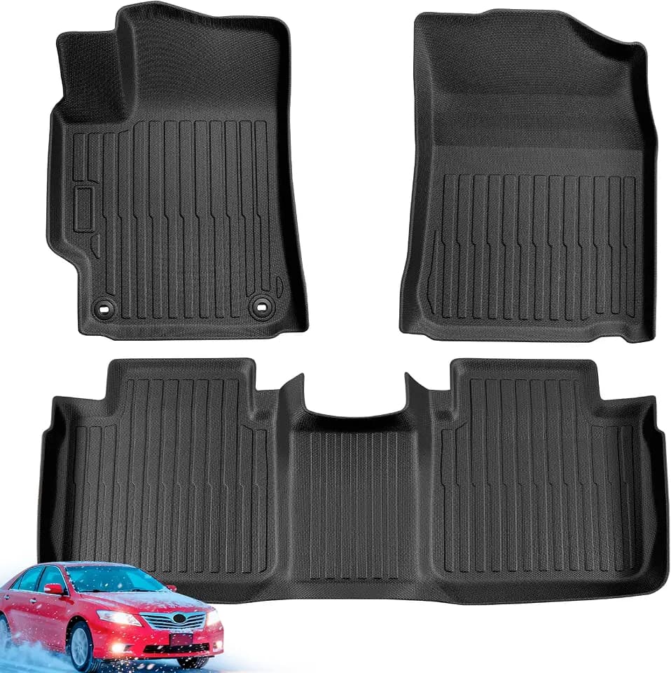 Car Floor Mats for Toyota Camry 2007-2011 All Weather Interior Accessories