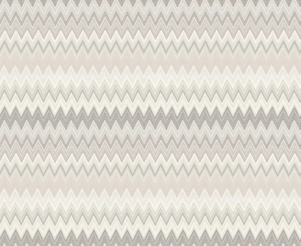 York Wallcoverings Missoni Zig Zag Peel and Stick Wallpaper, Non Woven, 27-in x 20-ft
