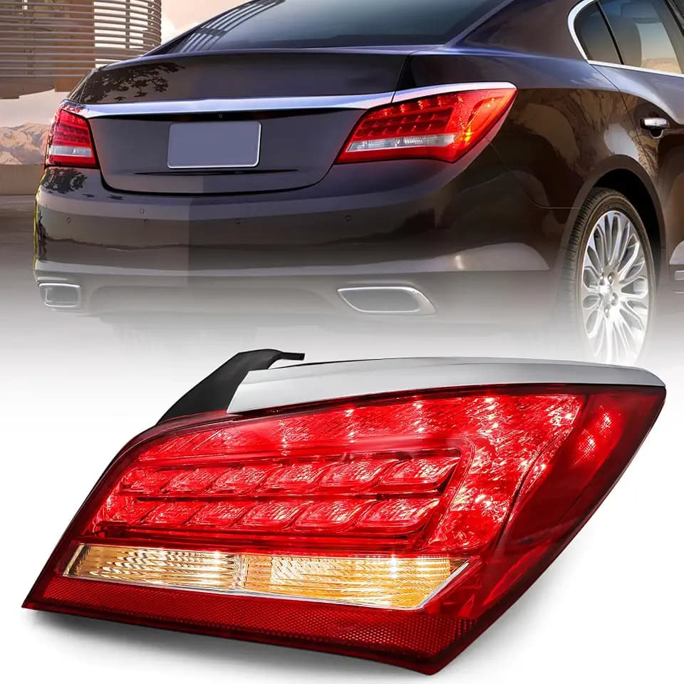 FIONE Tail Light Assembly Compatible with Buick Lacrosse 2014-2016 RH