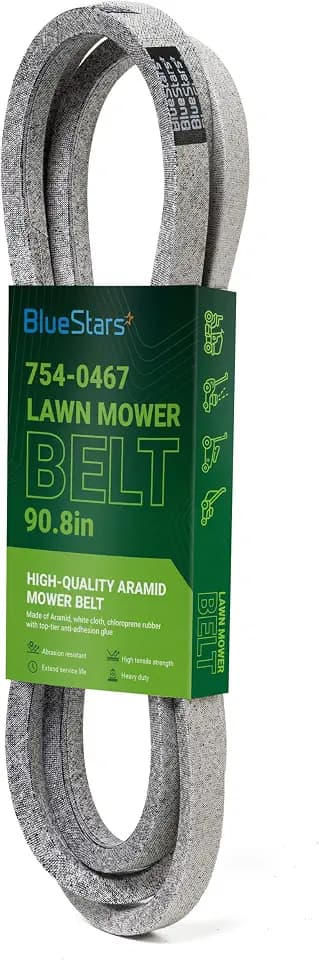 BlueStars 954-0467A Mower Drive Belt | Aramid Cord | 90.8" x 5/8"