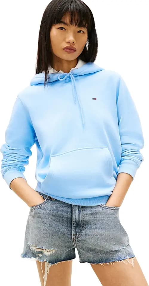 Tommy Jeans Damen Hoodie TJW Regular mit Kapuze
