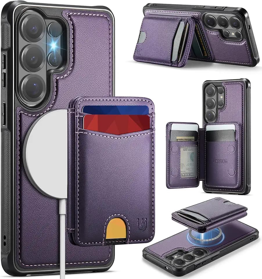 for Samsung Galaxy S26 Ultra Case Wallet Compatible with Magsafe
