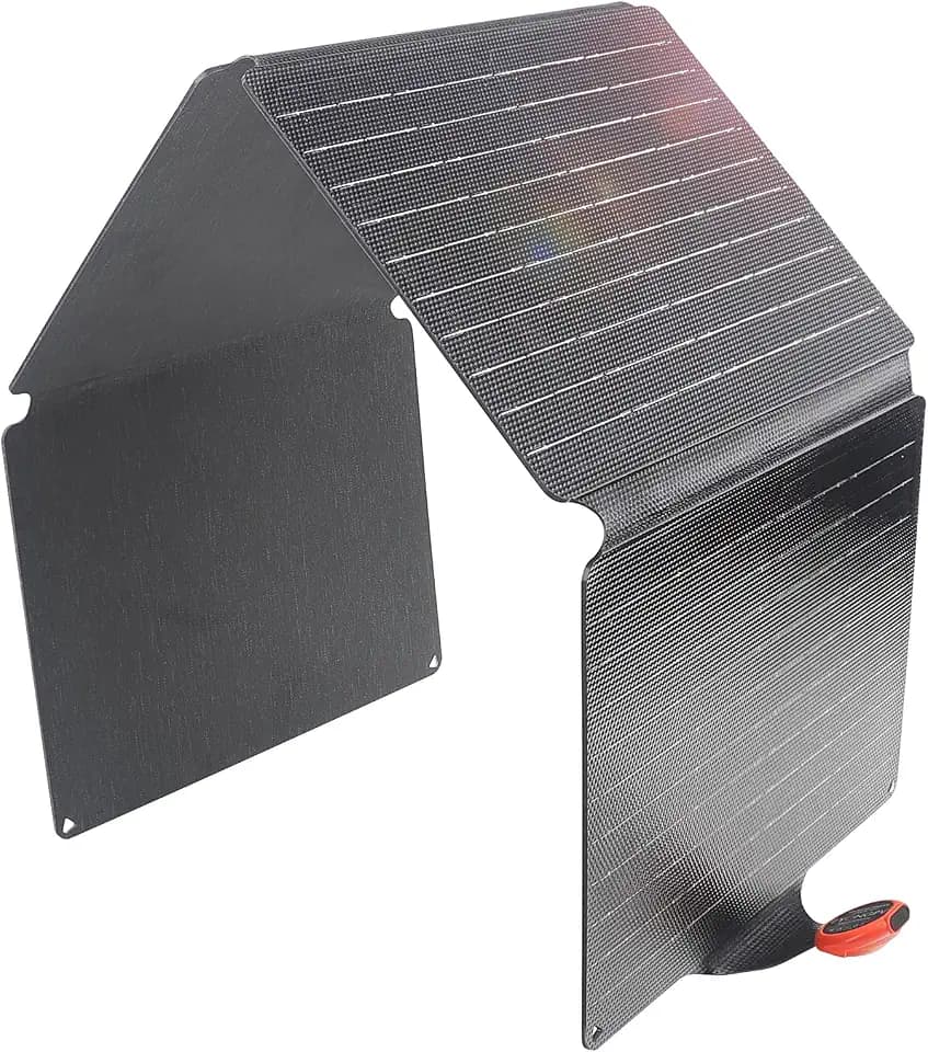 EYONGPV 36W Foldable Solar Panel, Croc-Eye USB-C Portable Charger