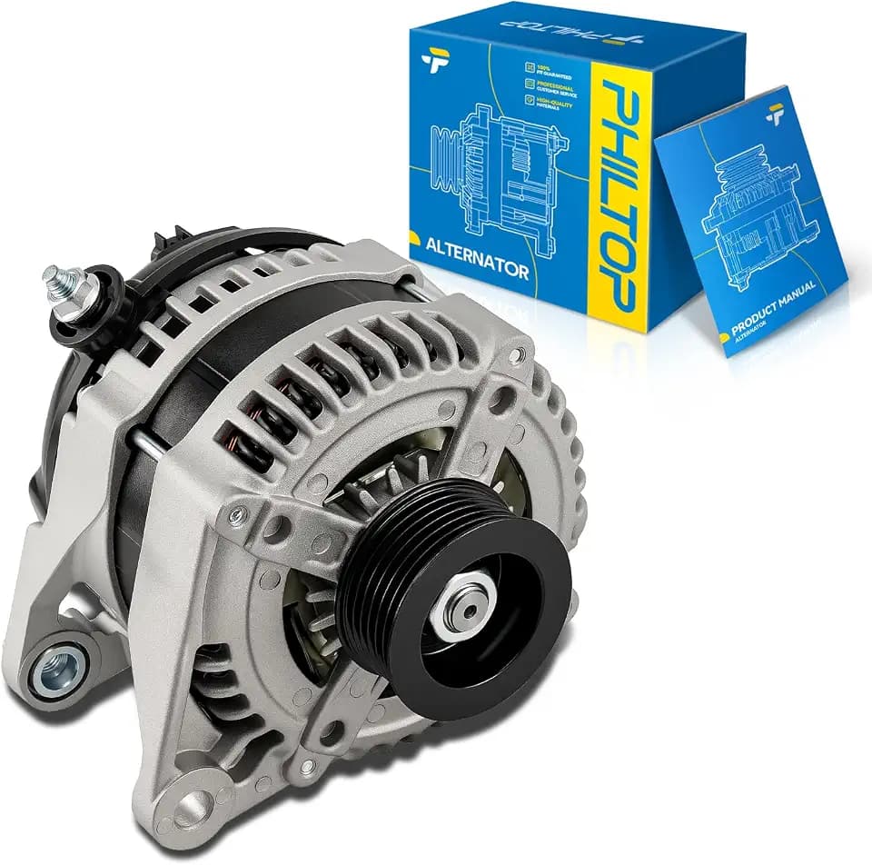 PHILTOP 11276N Alternator 136 Amp Compaitble with Dodge Ram 1500 Dakota
