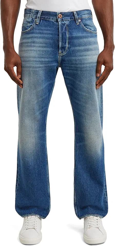 G-STAR Herren Jeans Dakota Regular Straight Mid Waist - Regular Fit - Blau
