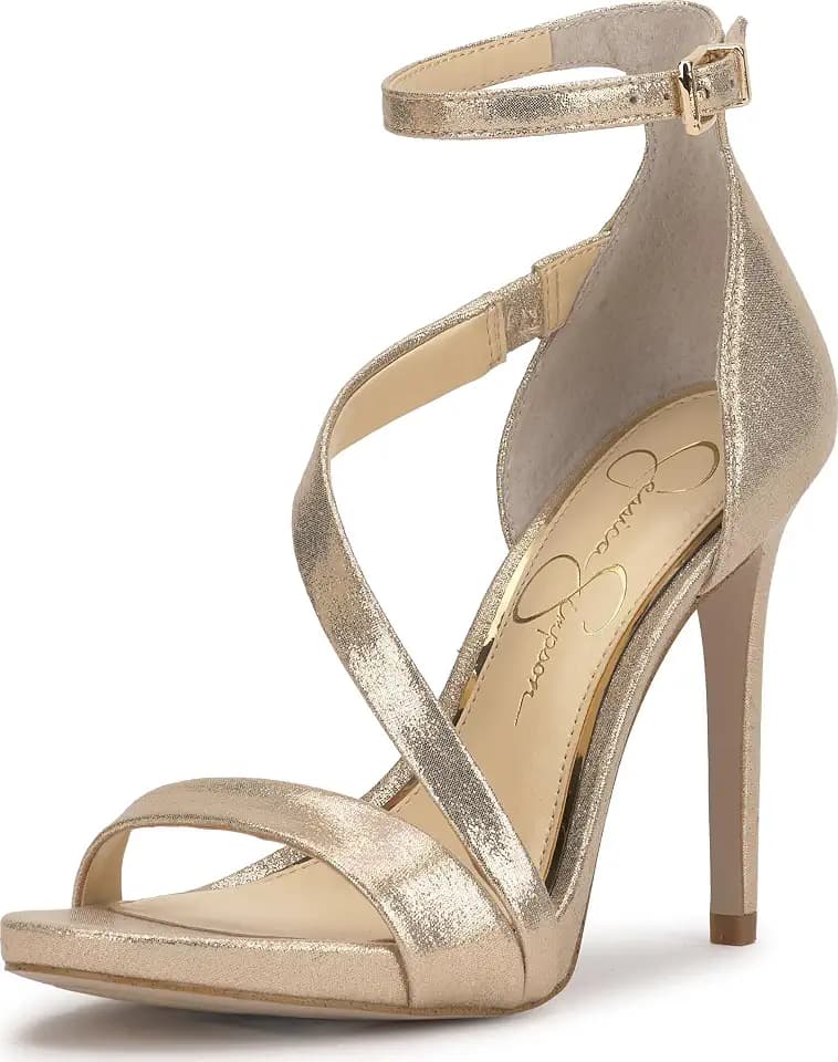 Jessica Simpson Women's Rayli Ankle Strap Heeled Sandal