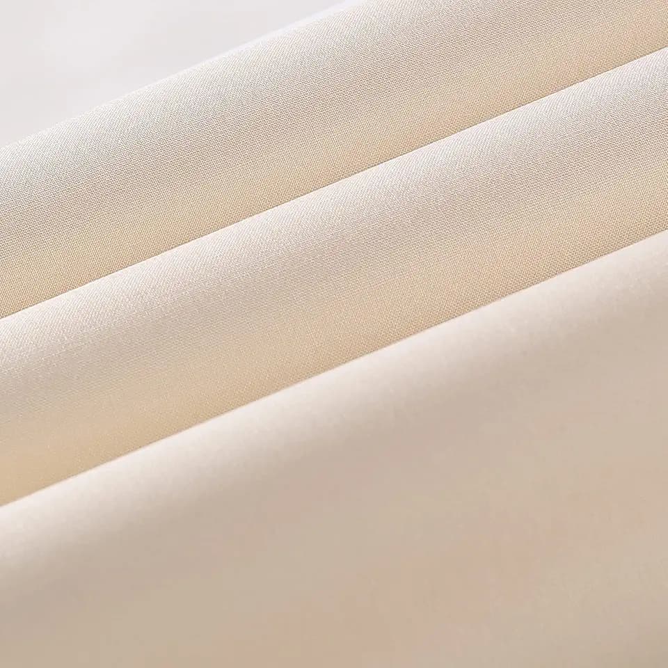 Wooqu Book Cloth, Fabric Surface and Paper Backed, Easy to Use, Strong, 17x29”, for Book Binding, Ivory