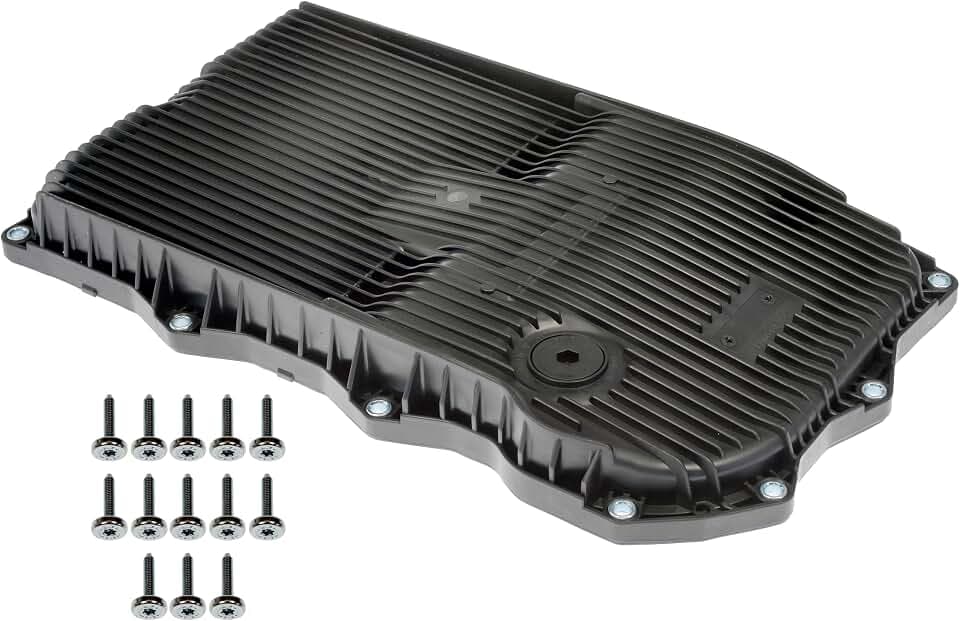 Dorman 265-850 Transmission Pan With Drain Plug, Gasket And Bolts Compatible with Select Models (OE FIX)