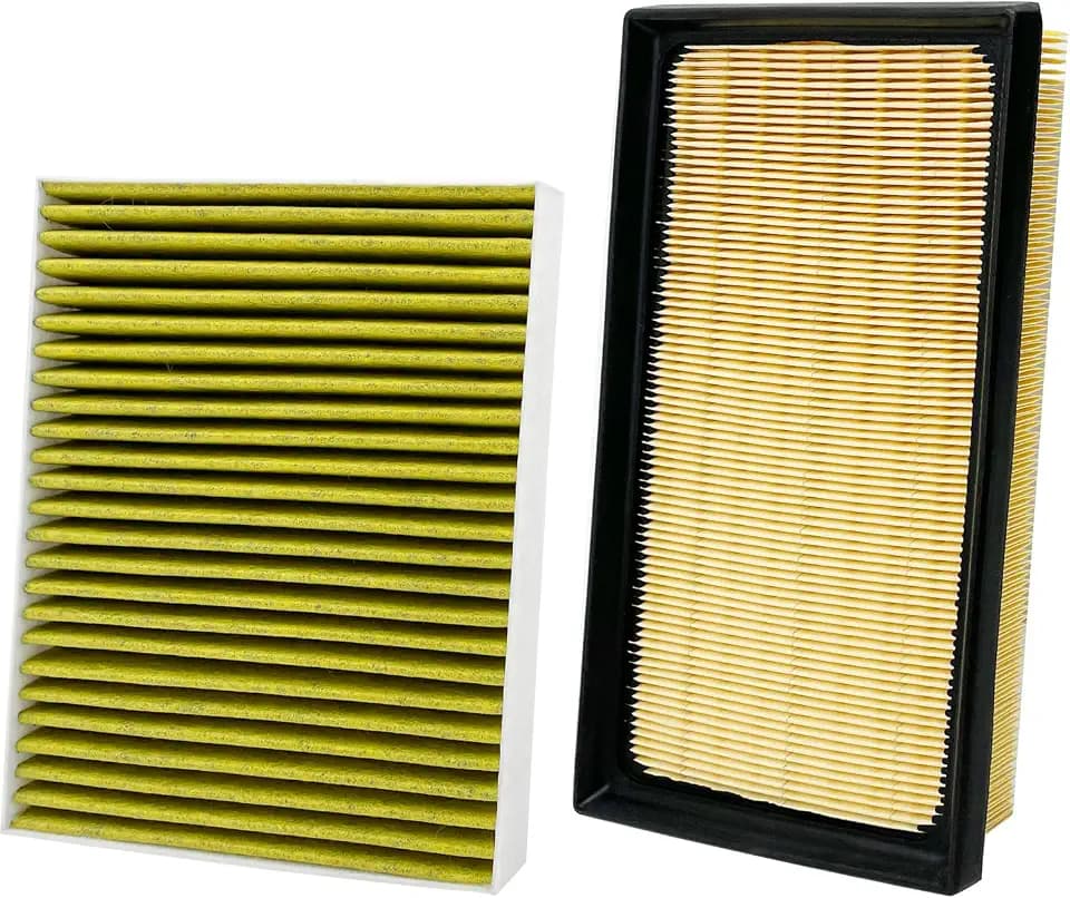 Capume 2PCS Cabin Engine Air Filter Kit Fits for 2018-2025 2026 Camry Hybrid,Avalon Hybrid,RAV4 Hybrid,Corolla,Highlander Hybrid,Sienna,Venza,COROLLA CROSS,ES300h,RX350h,NX450h+,CA12289,CF12157