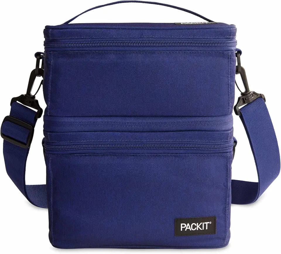 PackIt Freezable Mod 3-In-1 Lunch Box 4.5L Capacity, True Blue