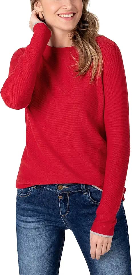 Timezone Damen Boat Neck Pullover