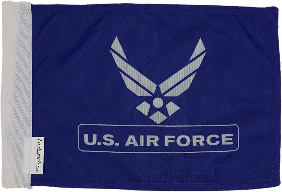 Durable Motorcycle Flag US Air Force Wings 10 x 15 Inch