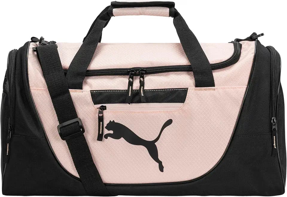 PUMA womens Candidate Duffel Bag with Removable Strap & Shoe Pocket